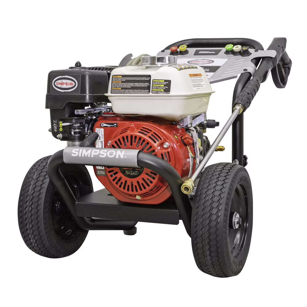 61014 3500 PSI at 2.5 GPM GX200 with AX300 Axial Cam Pump Cold Water Professional Gas Pressure Washer