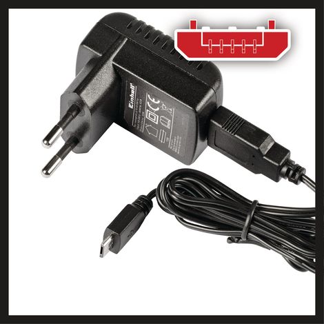 Einhell Visseuse sans fil TE-SD 3,6/1 Li (3,6V, 1,5 Ah, Système de charge avancé avec le chargeur micro USB) Livré avec 10 embouts — vue 2