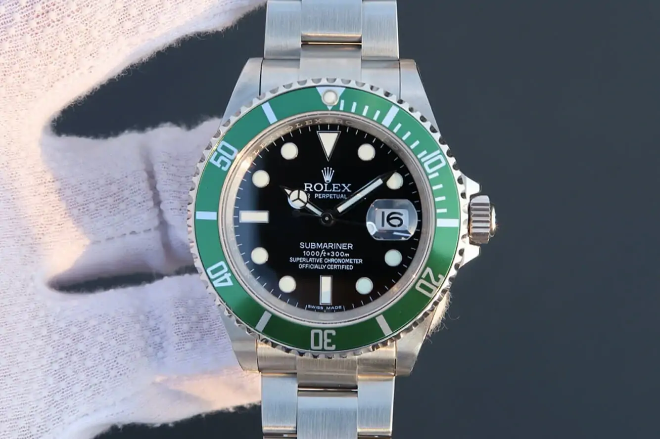 Rolex Submariner 16610LV-93250 JF Factory Stainless Steel Strap
