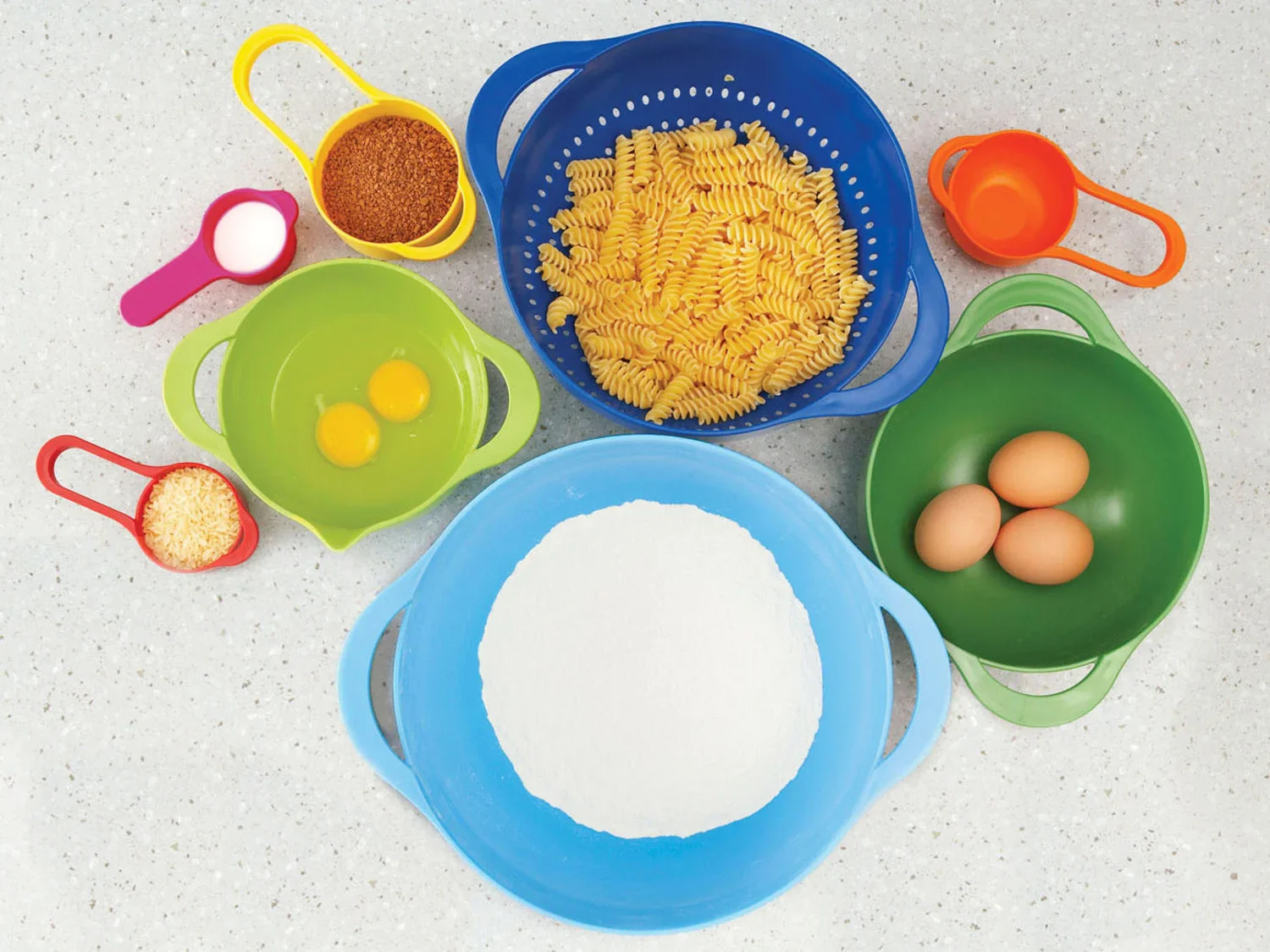 Joseph Joseph Set de prparation de plats, 8 pices