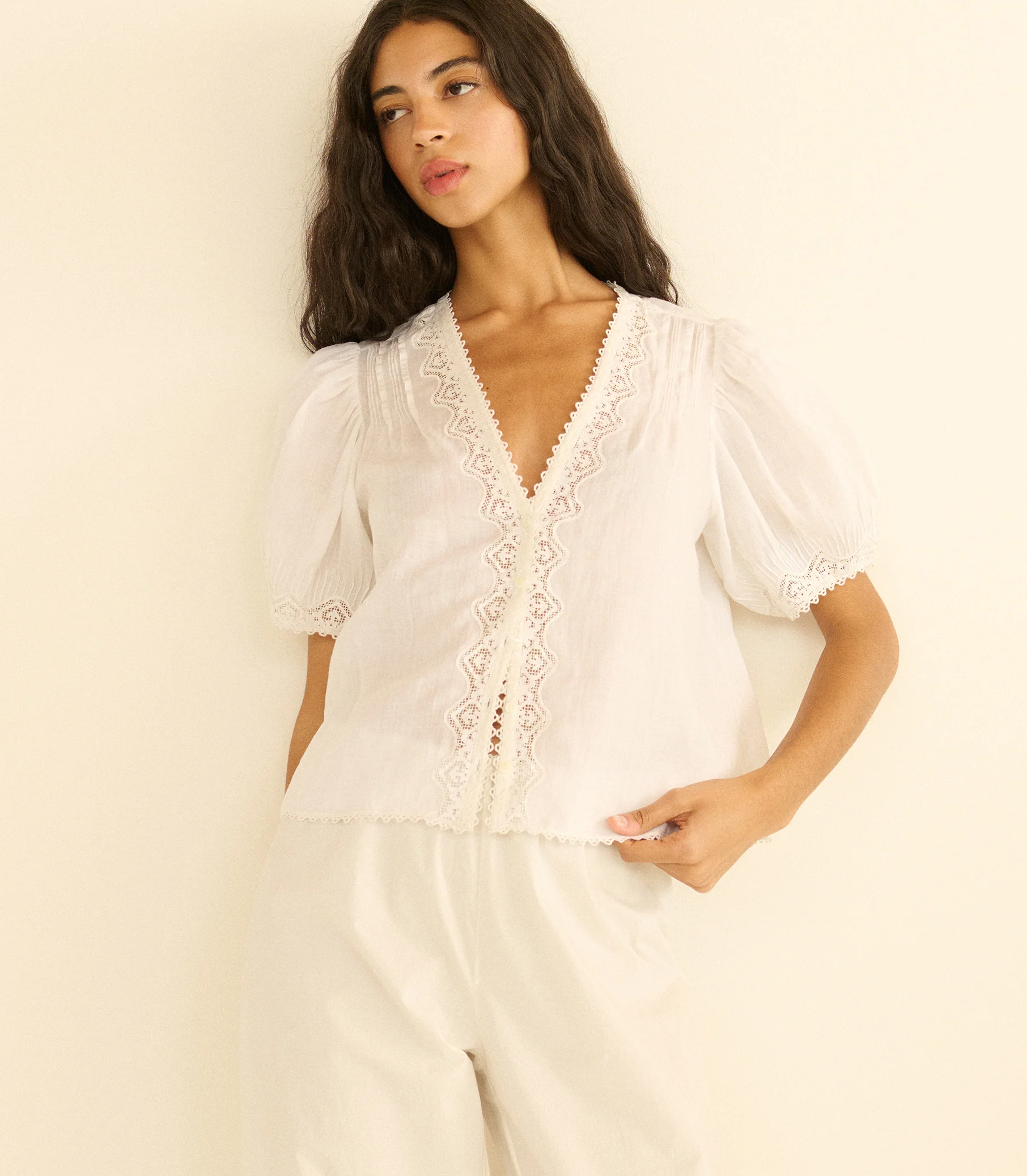 BRIGITTA TOP -- SALT