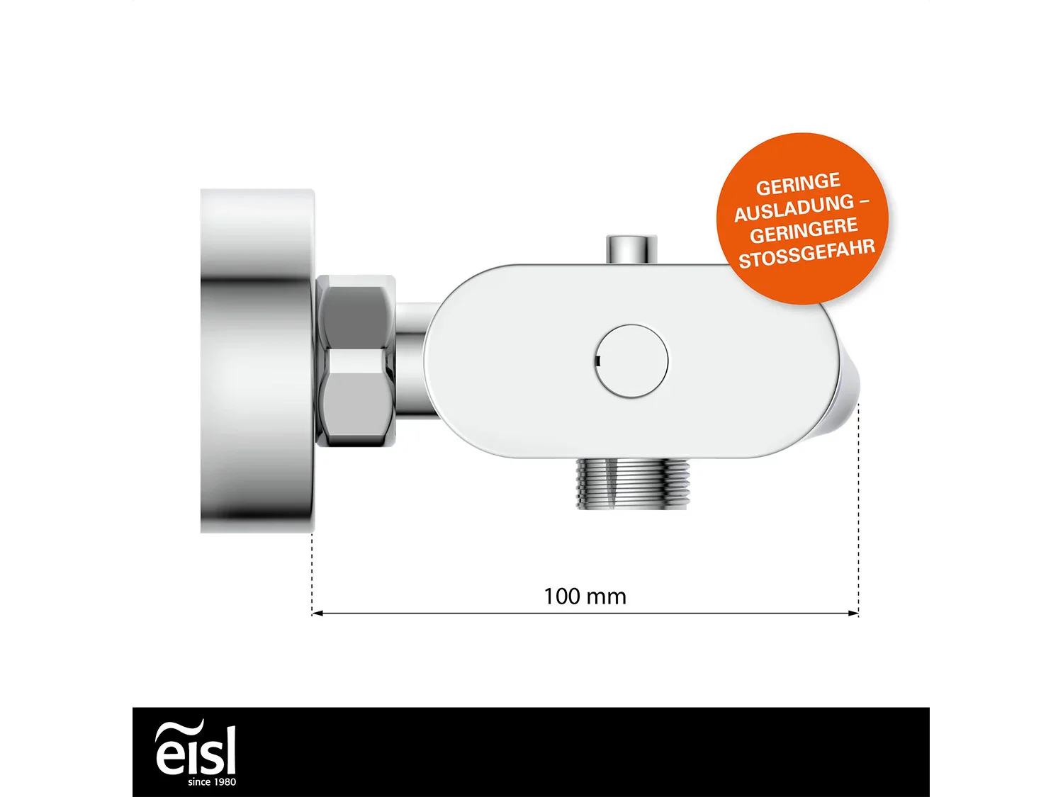 Eisl Mitigeur de salle de bain CARNEO, avec thermostat