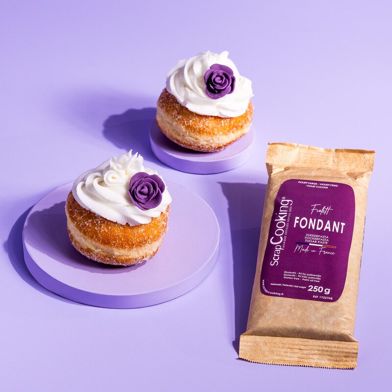 Fondant 250 g lilla