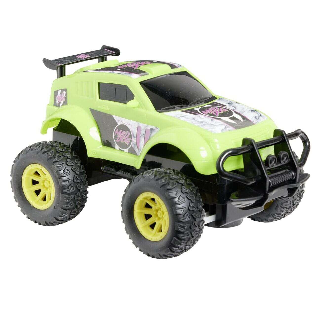 Véhicule monster truck rally radiocommandée 17,5x10,5xH11cm (2 modèles)