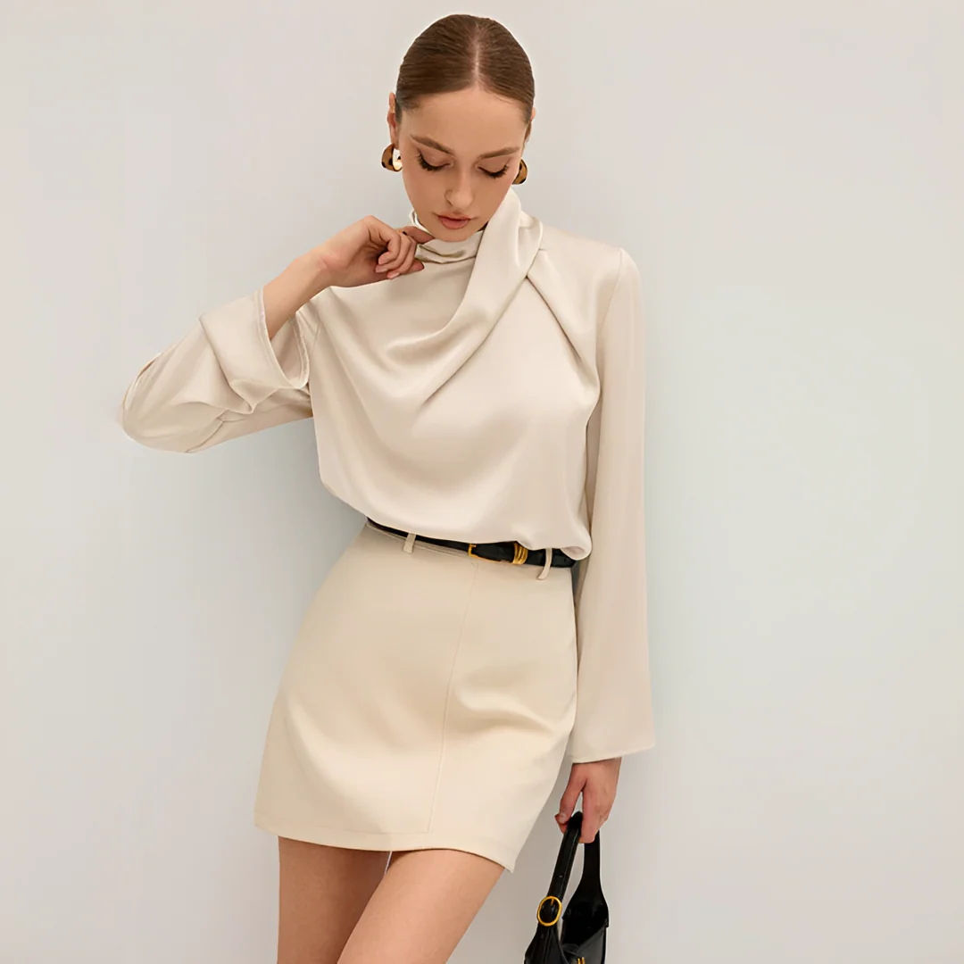 Karina - Blouse chic et contemporaine