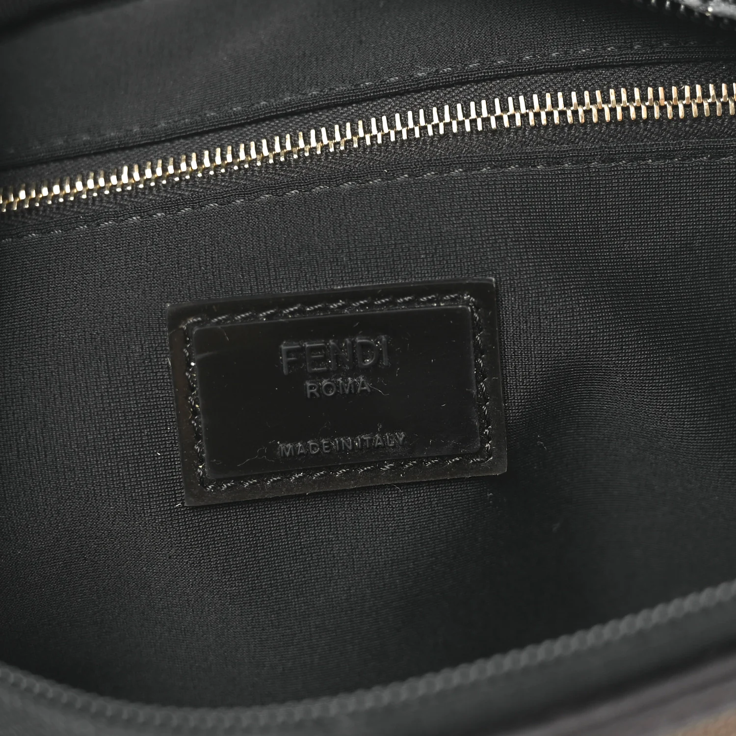 Vitello Century Maglia Pattern Mix Belt Bag Havana