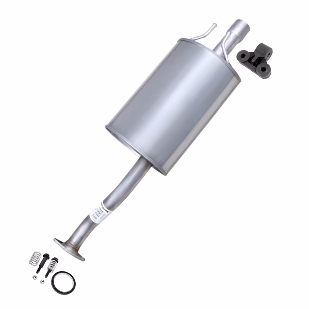 Stainless Steel Exhaust Rear Muffler for 2006-2011 Honda Civic 1.3L 1.8L �C Direct Fit