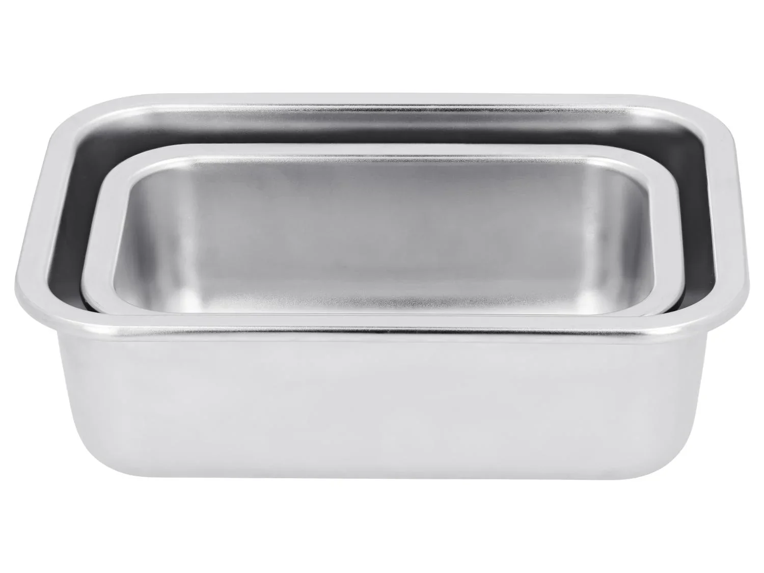 SILVERCREST Set de 2 botes de conservation en acier inoxydable
