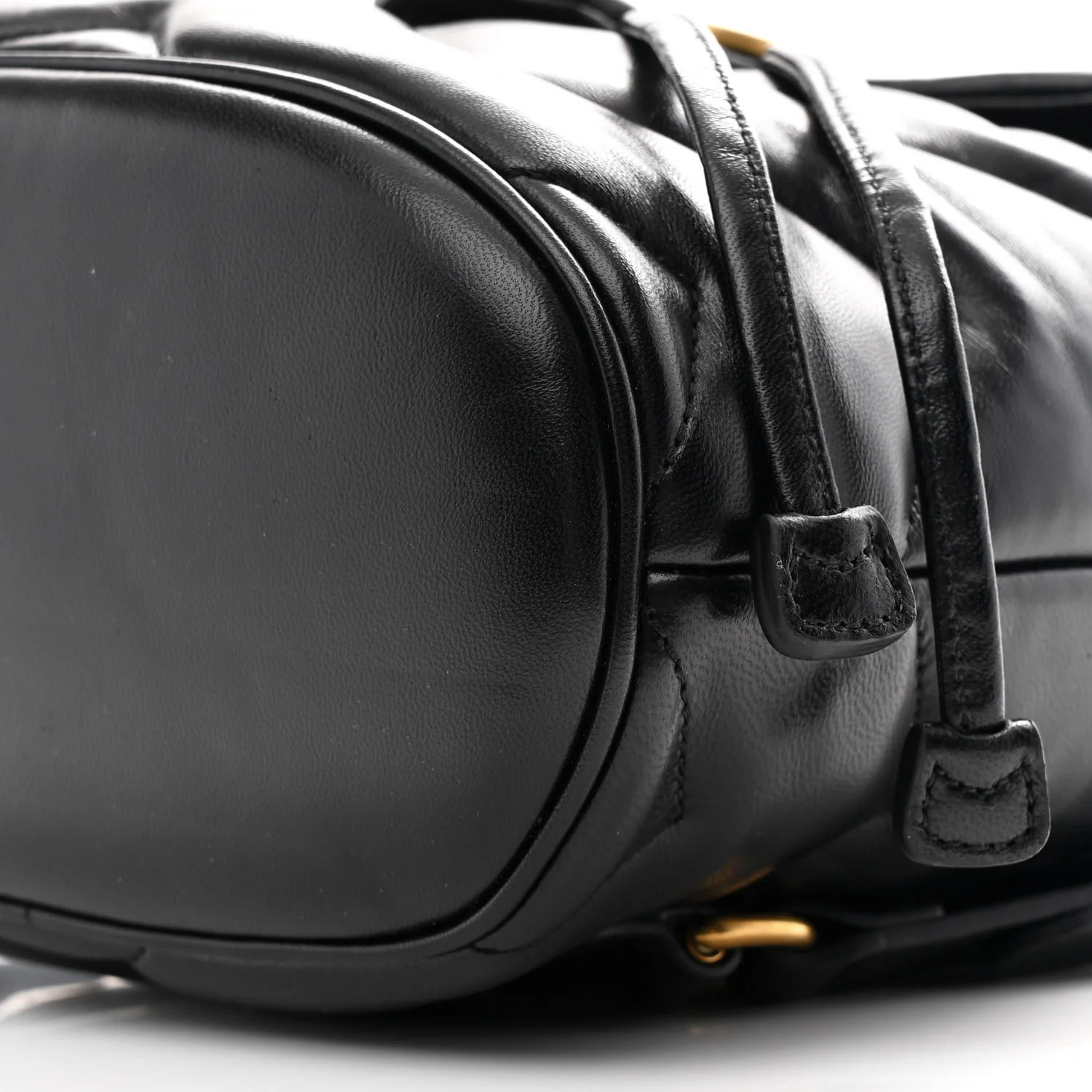 Nappa Chevron Matelasse GG Marmont Backpack Black