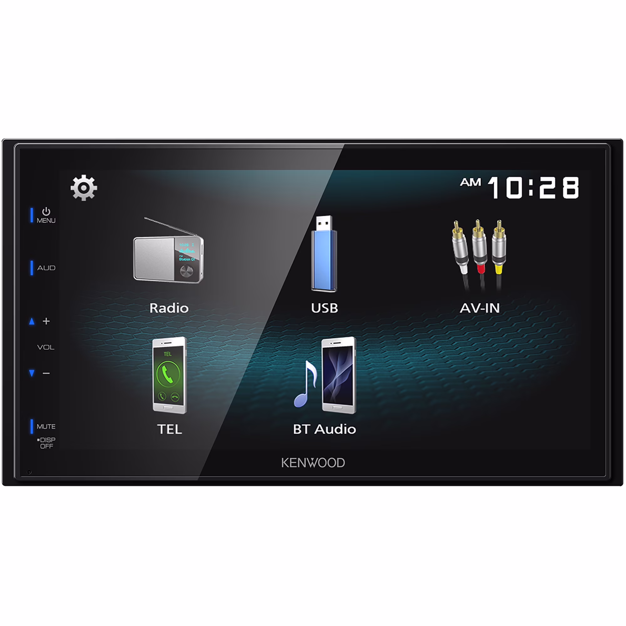 DMX150BT 2-DIN Car Stereo with 6.8" Touchscreen, Bluetooth and Back-up Camera Input (New)