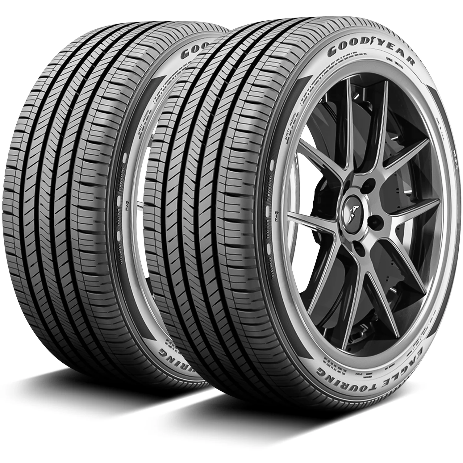 Set of 4 (FOUR) Goodyear Eagle Touring 235/40R19 96V XL A/S All-Season Tires