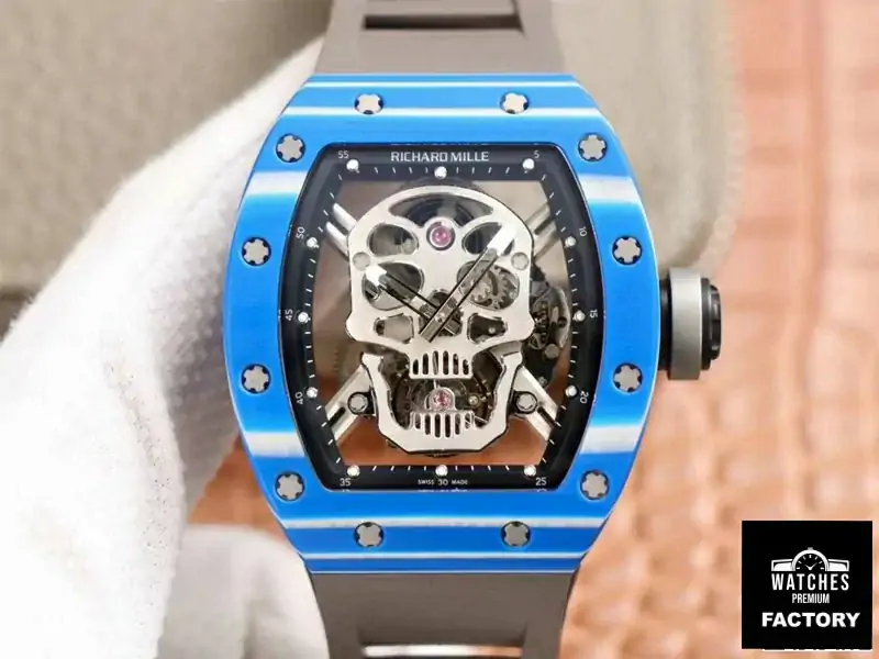 Richard Mille RM052-01 Tourbillon JB Factory Blue Ceramic
