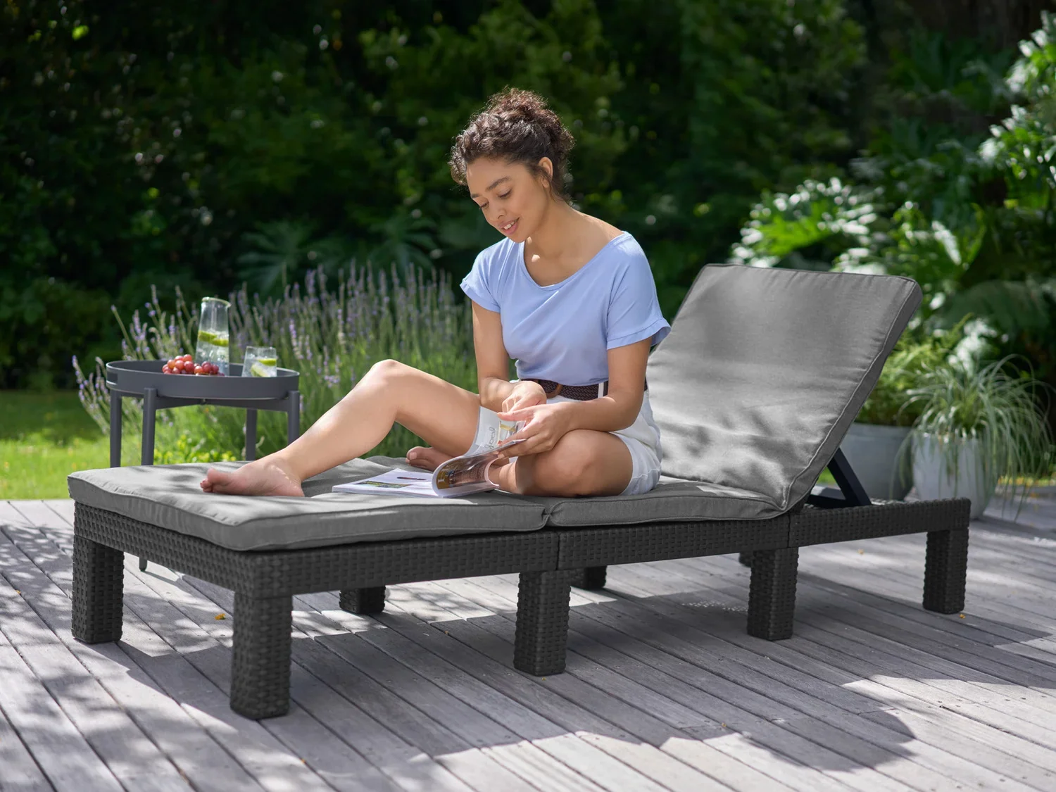 LIVARNO home bain de soleil anthracite