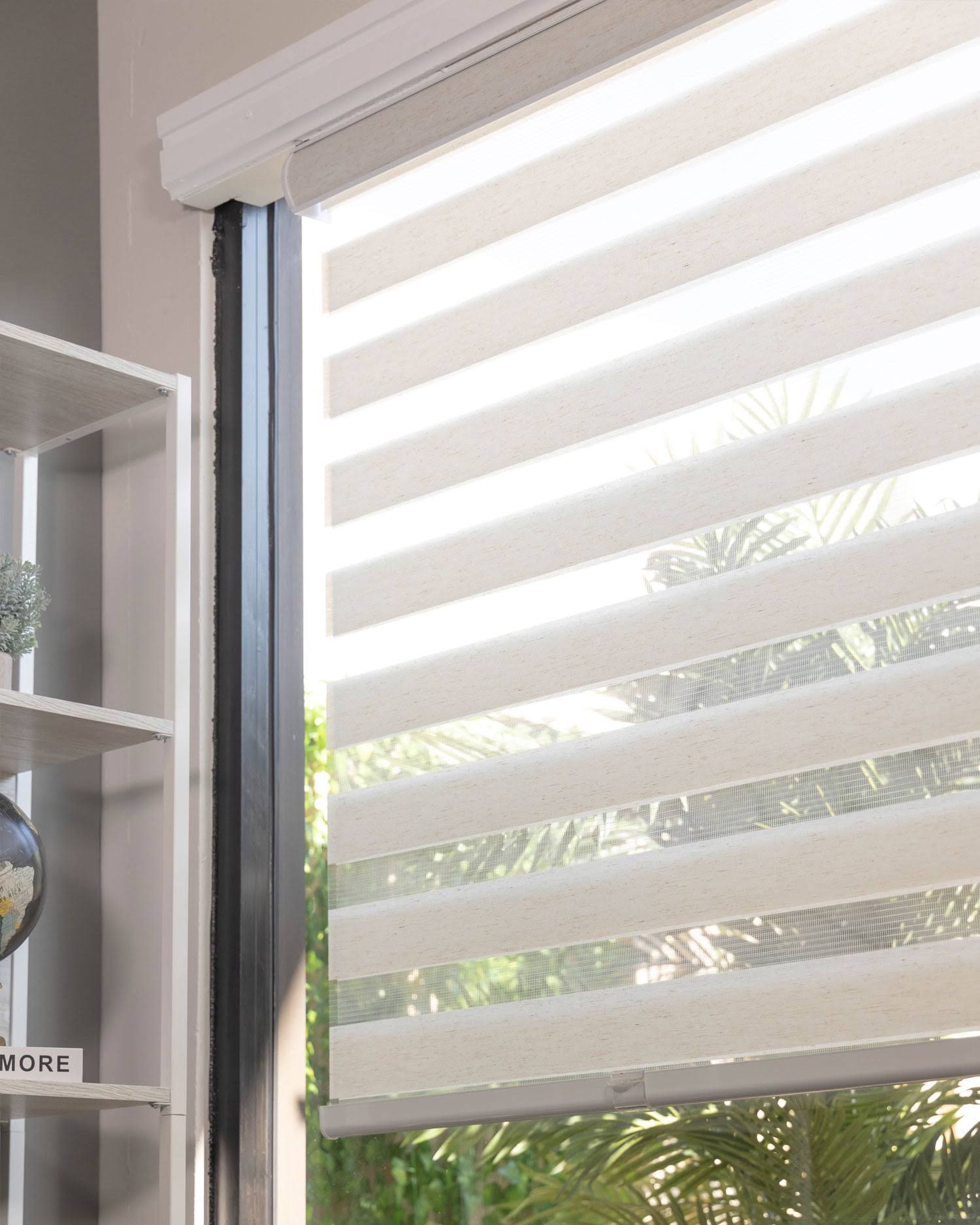 Chicology Cordless Zebra Shades - Basic Natural - 27