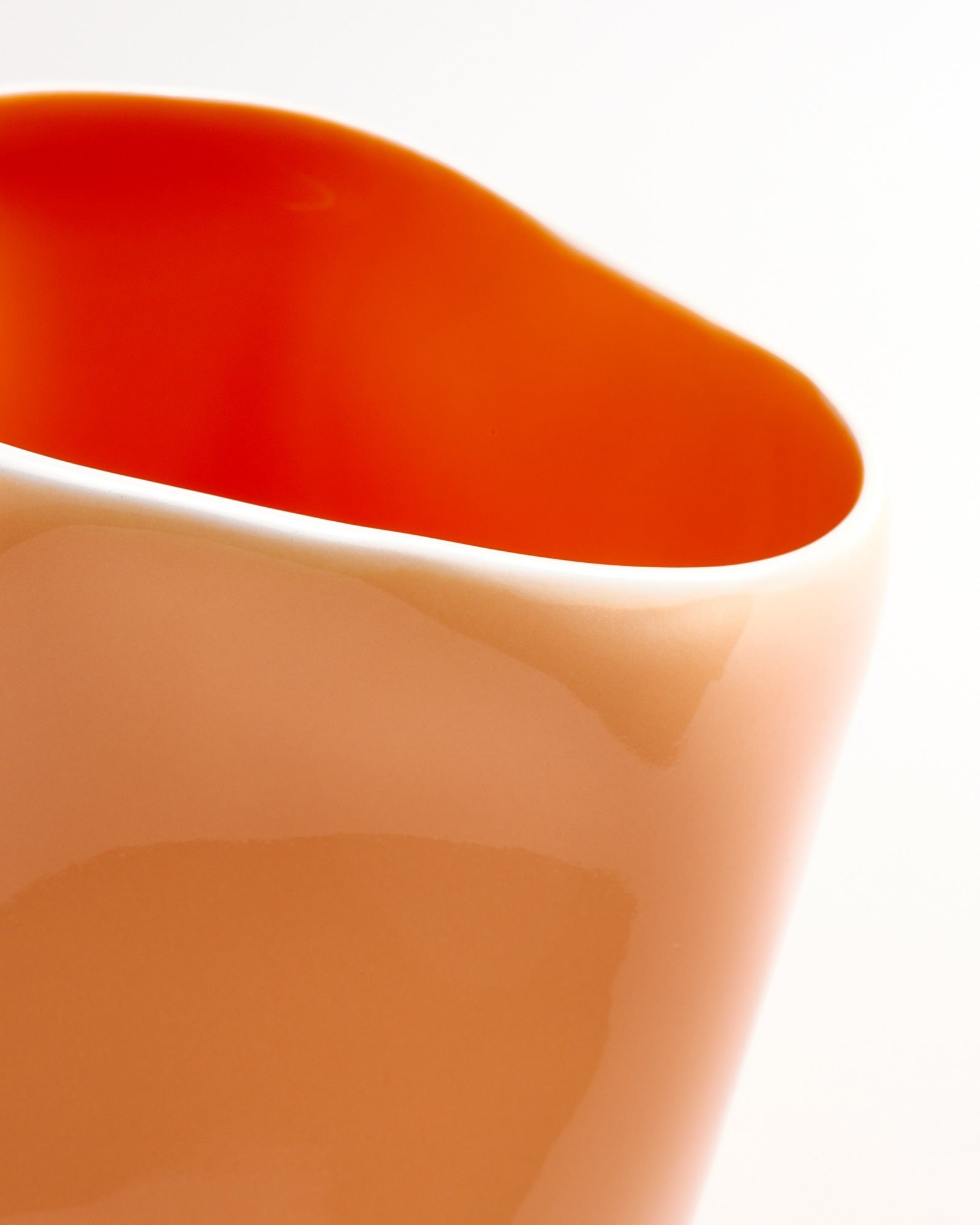JOÃO - VASE L PEACH ORANGE