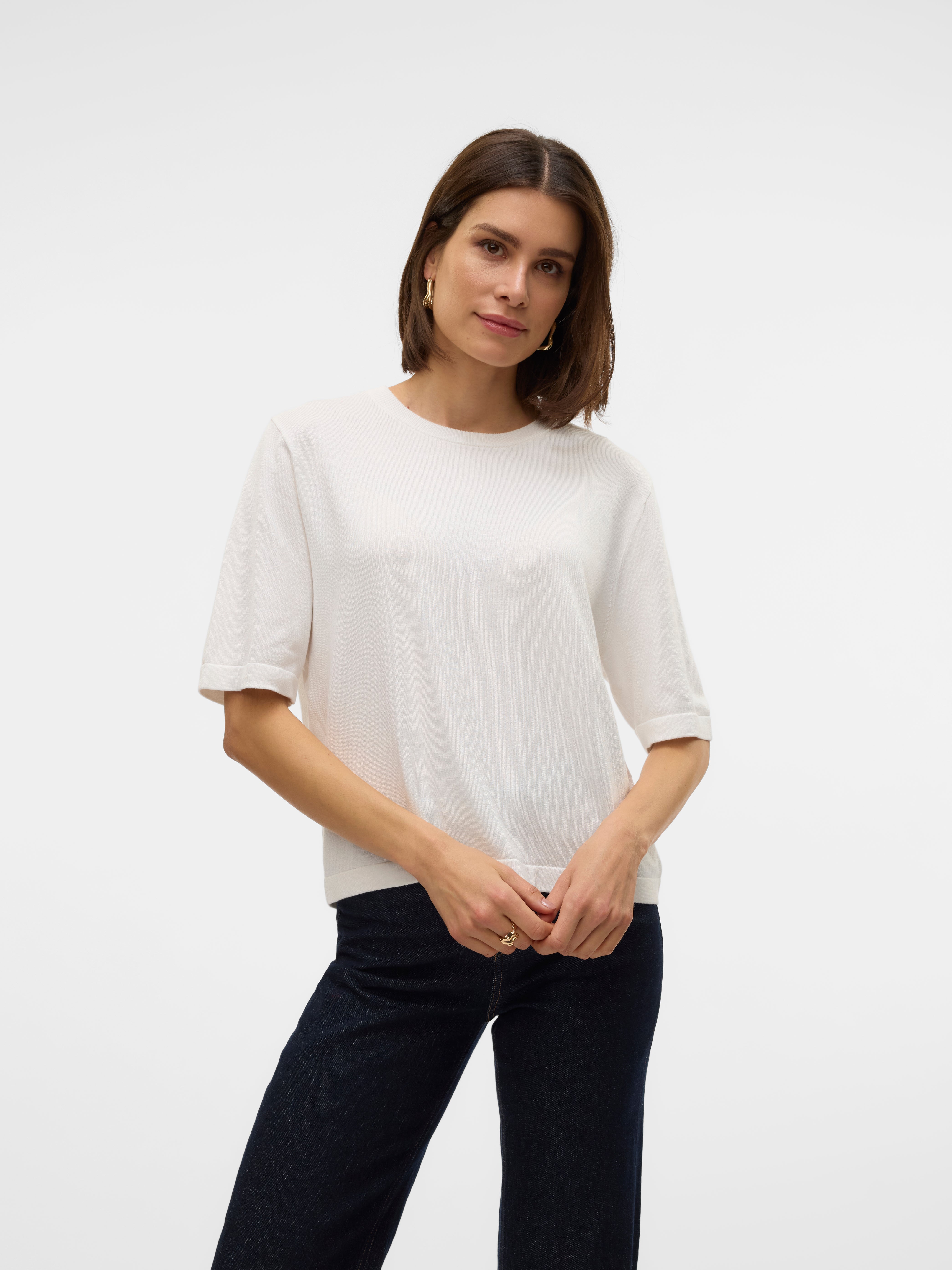 VERO MODA® VMSILJE Knitted pullover