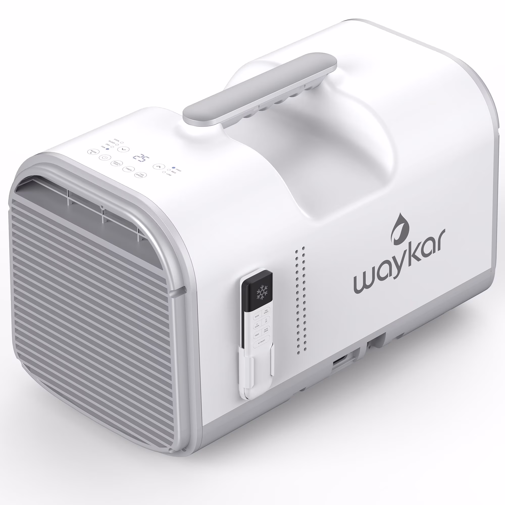 Waykar 4500BTU Portable Air Conditioner for Tent, Camping, RV, 130 Sq. Ft., Low Noise, Remote Control