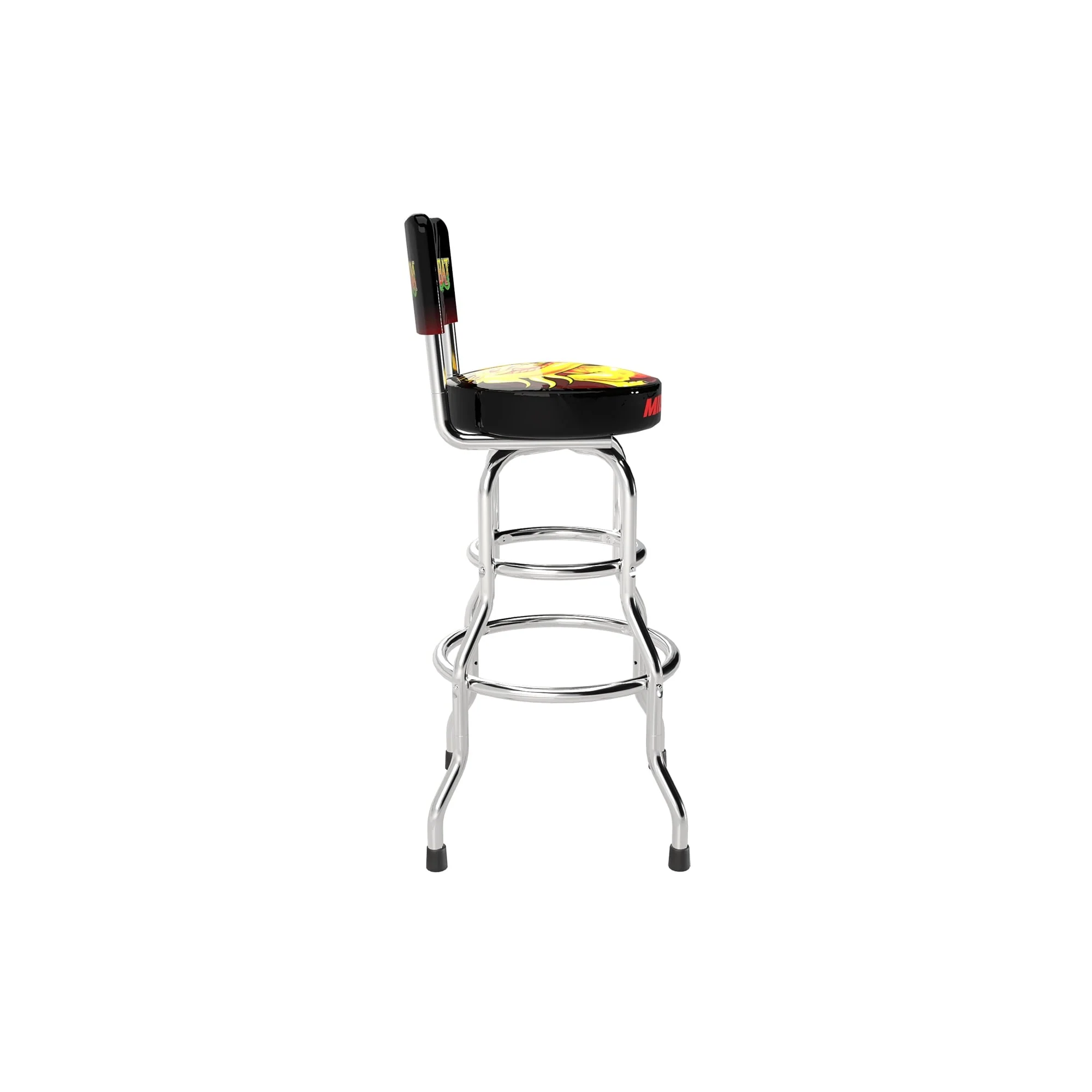 Arcade1UP Midway Legacy Mortal Kombat High Back, Adjustable Height, Video Game Stool with Swiveling Padded Seat, Orin Edition Image 4