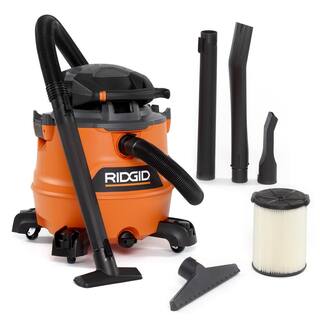 Aspirateur eau et poussière NXT 16 gallons (6,5 CV en crête) avec filtre de soufflerie détachable, tuyau verrouillable et accessoires HD1600