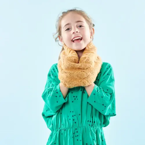 Citronnade Camel - Snood Polaire