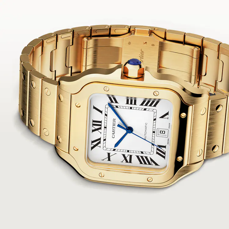 [Super Clone]SANTOS Gold 39.8mm