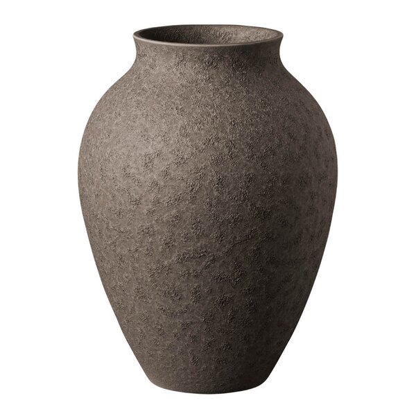 Knabstrup vase 20 cm bark