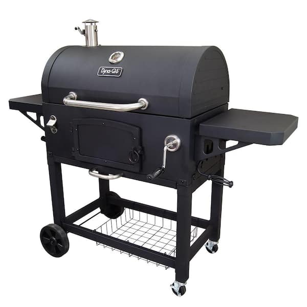 Heavy-Duty Extra-Large Charcoal Grill in Black - Image 5