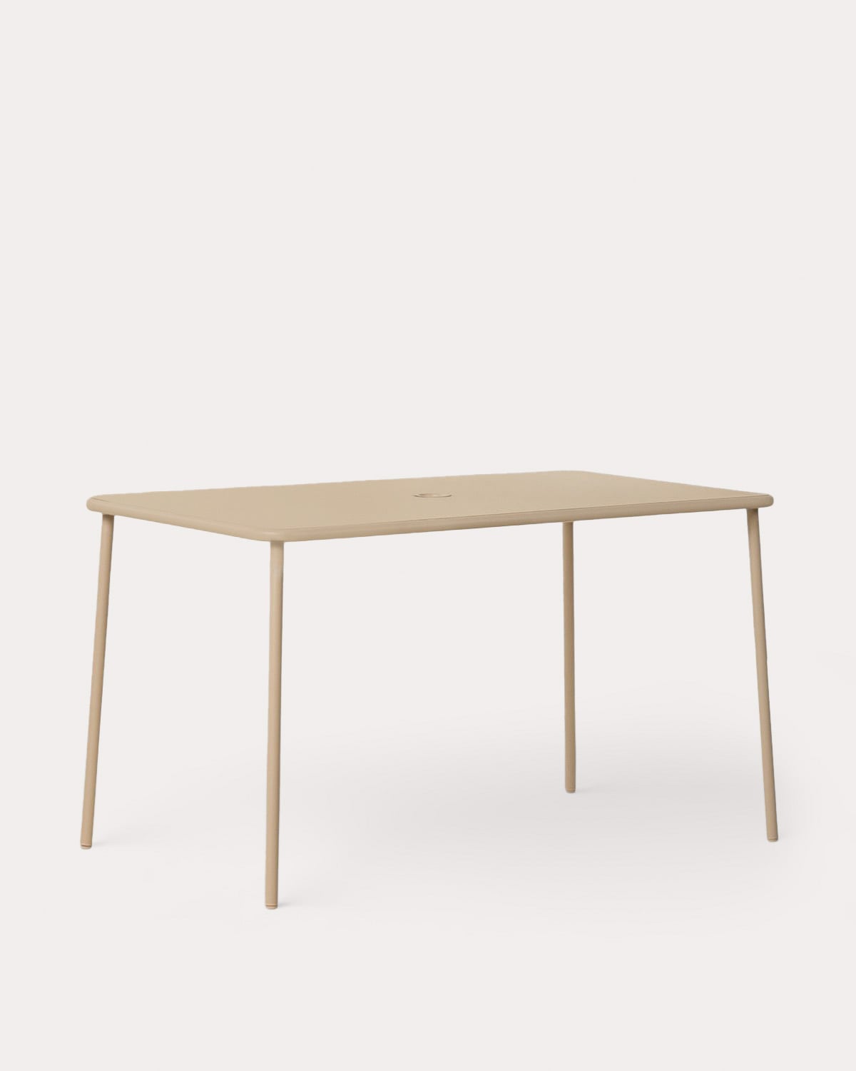 Set Mijail - Dorothea - Set de Mesa Rectangular (130x80 cm) Mijail y 4 Sillas con Reposabrazos de Metal Dorothea de Exterior