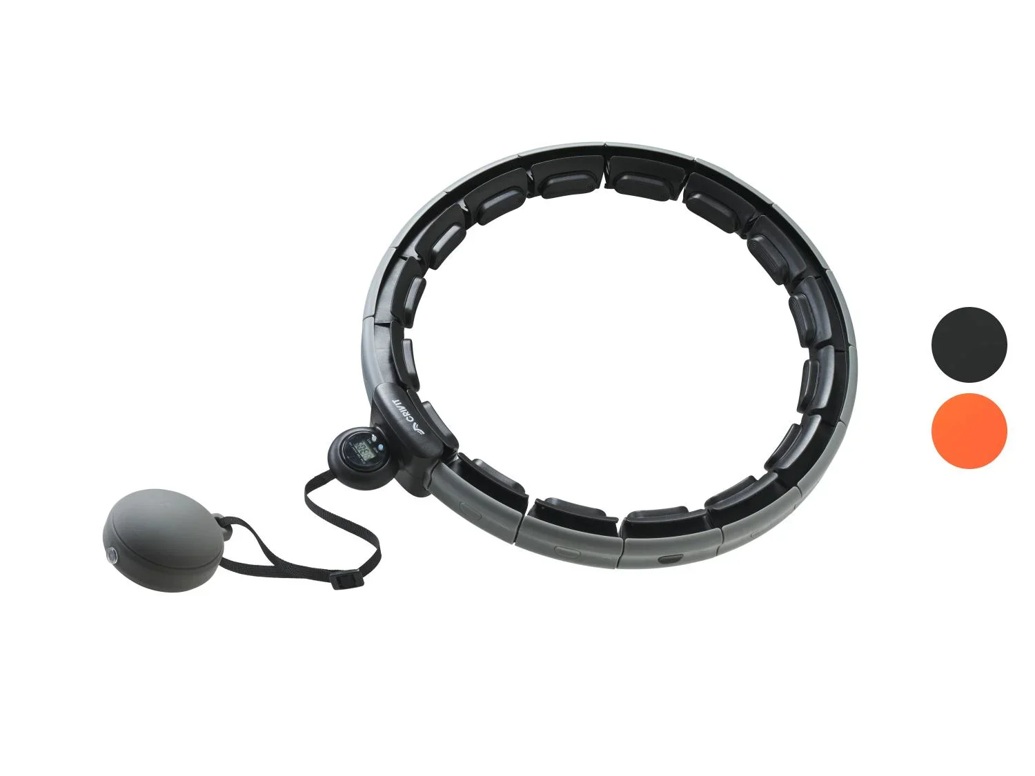 CRIVIT Cerceau hula hoop avec poids