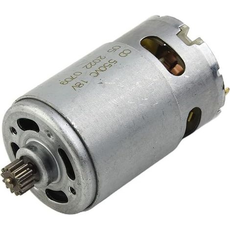 Electric Drill Motor, RS550 Motor 13 Teeth Replacement Cordless Drill for GSB/GSR120-LI 18V Replacement — vue 1