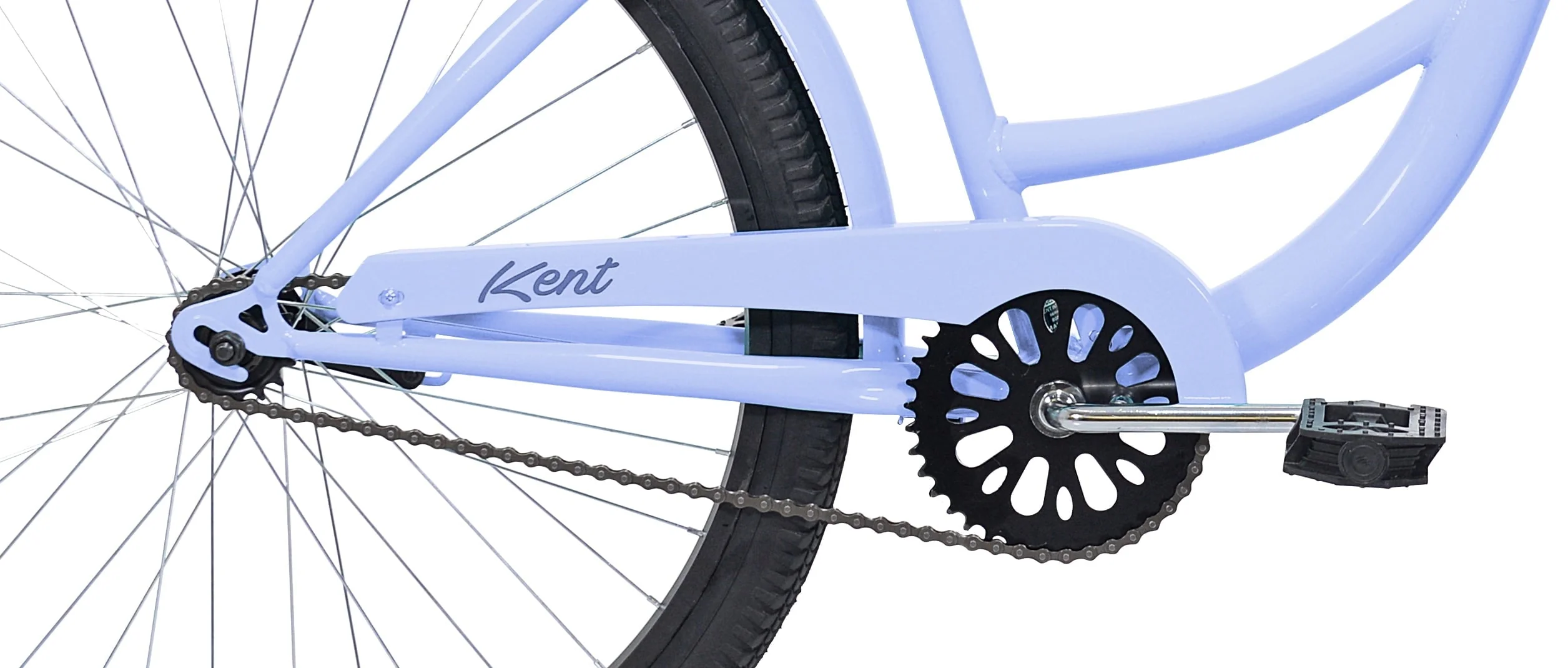 Kent Bicycles 26 - Inch Ladies Seachange Beach Cruiser Bike, Periwinkle Blue