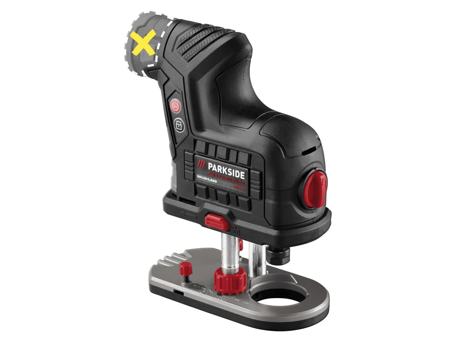 PARKSIDE PERFORMANCE Affleureuse sans fil PPAKF 12, 12 V