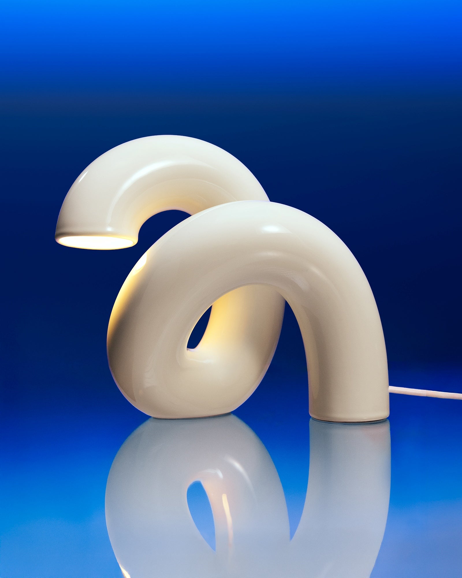 MAM X JU SCHNEE - CERAMIC LAMP OFF-WHITE