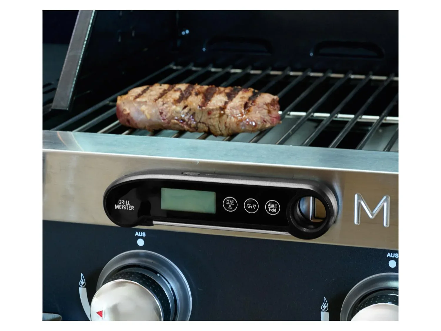 GRILLMEISTER Thermomtre  barbecue 3 en 1