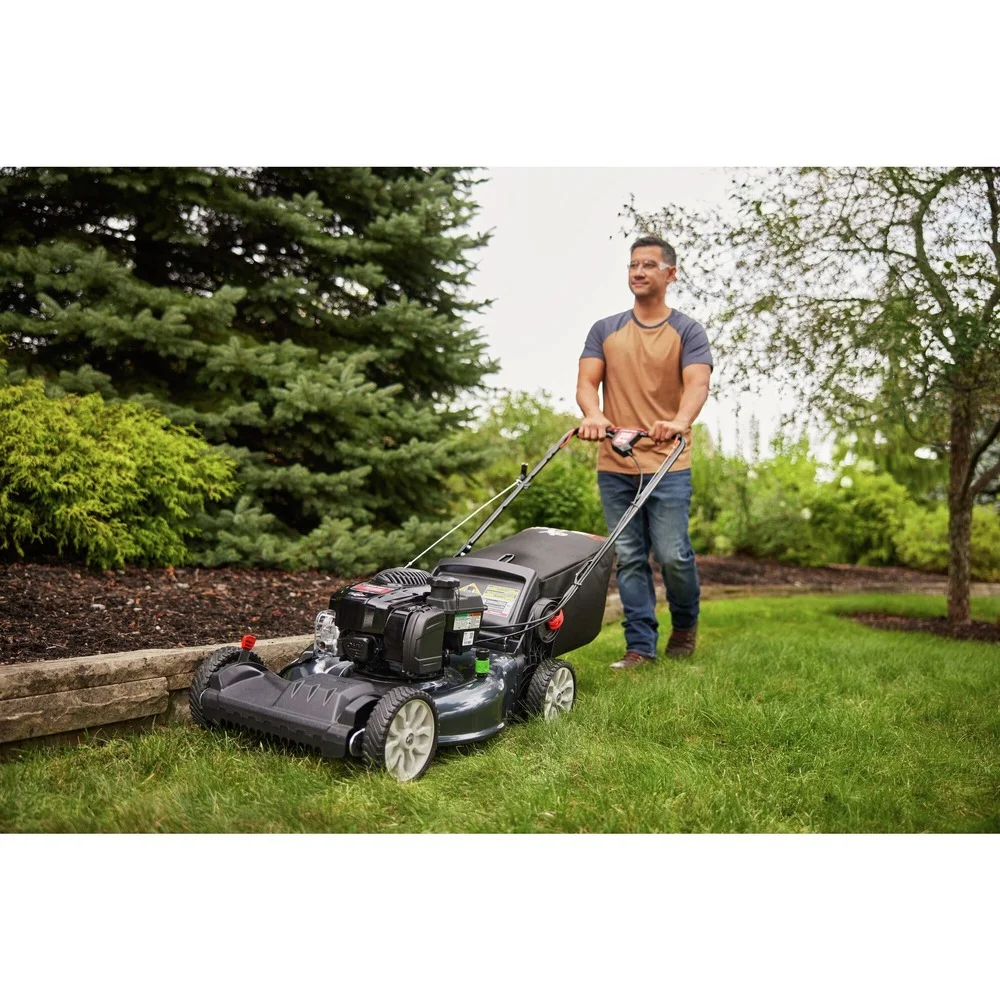 21�� 150cc 3-Cycle Gas Powered Front Wheel Drive Self-Propelled Lawn Mower, with Rear Bag(1) - Image 8