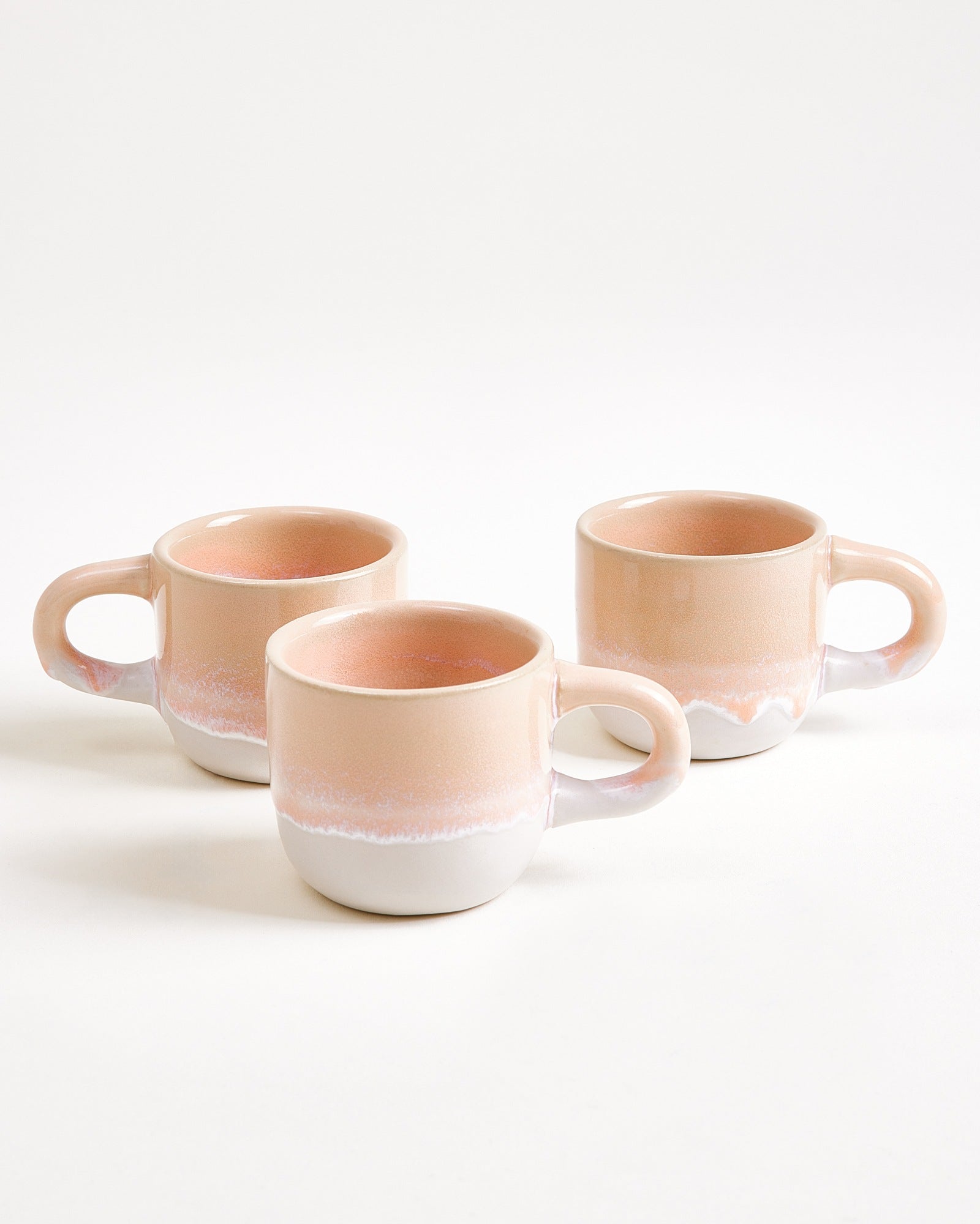 COIMBRA - ESPRESSO MUG APRICOT SET OF 6