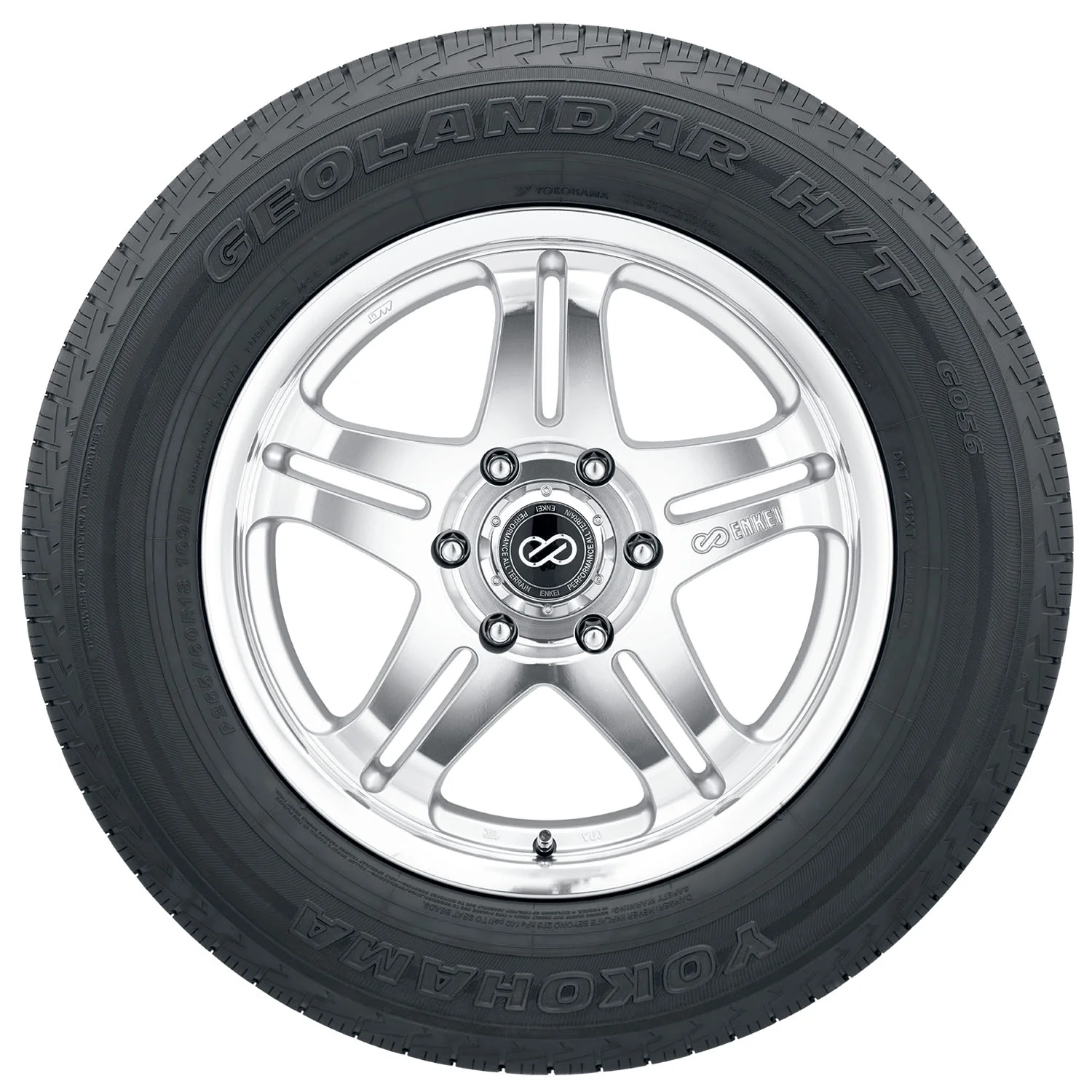 Set of 4 Yokohama Geolandar H/T G056 P235/75R15 108T XL Tires