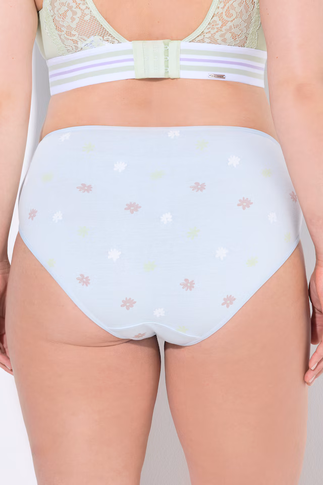 5 Pack Midi Briefs- Floral