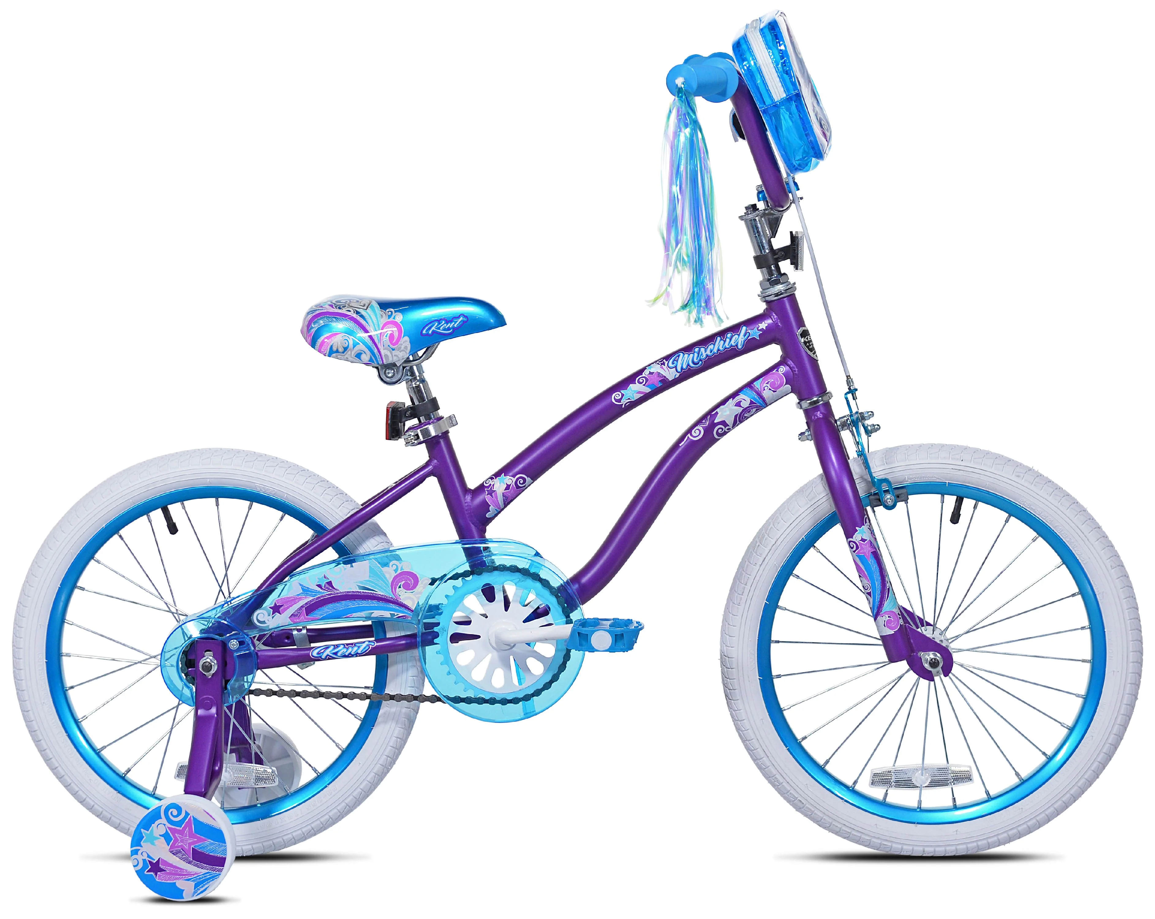 18" Girls', Mischief Bike, Purple - Image 2