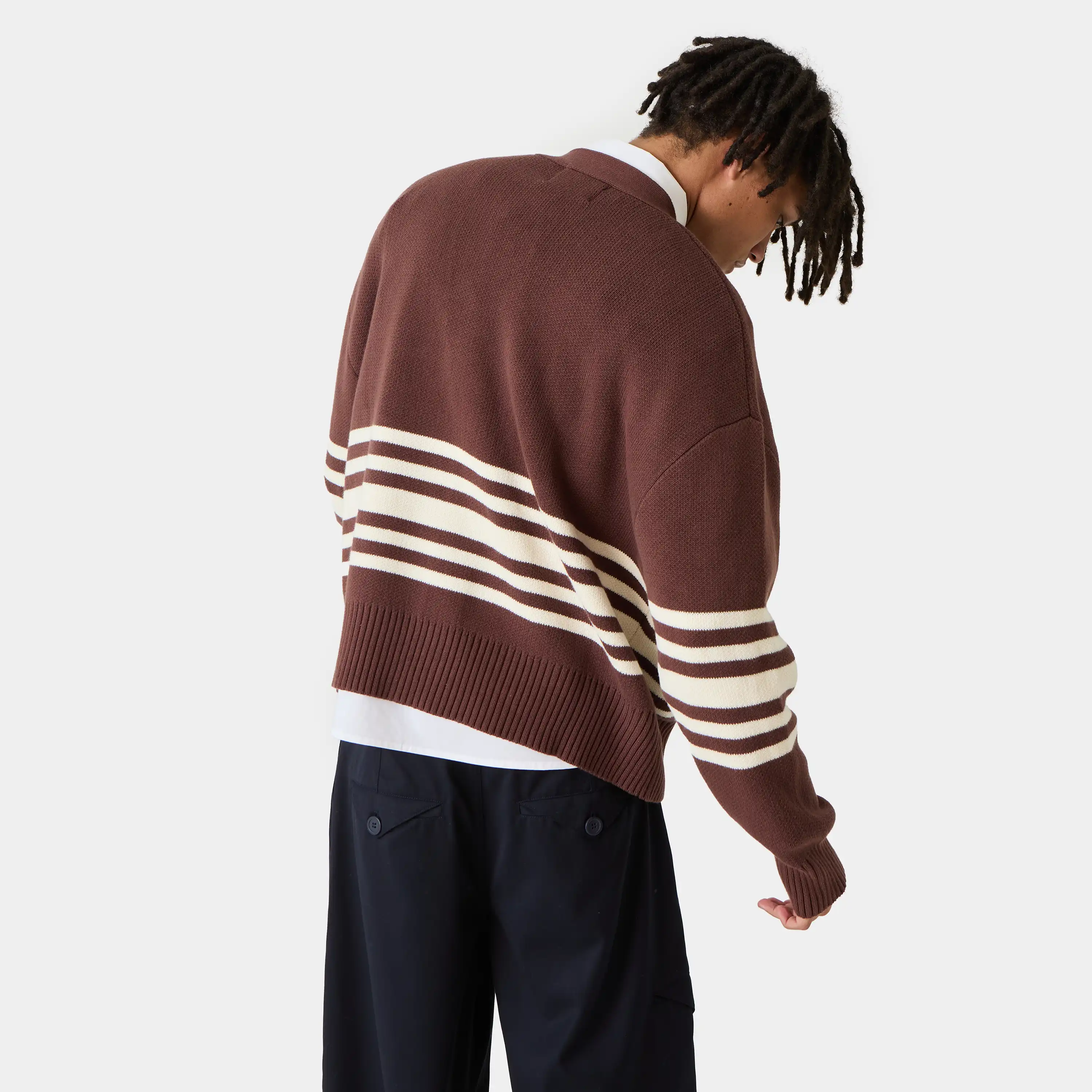 Pins Chocolate Cardigan