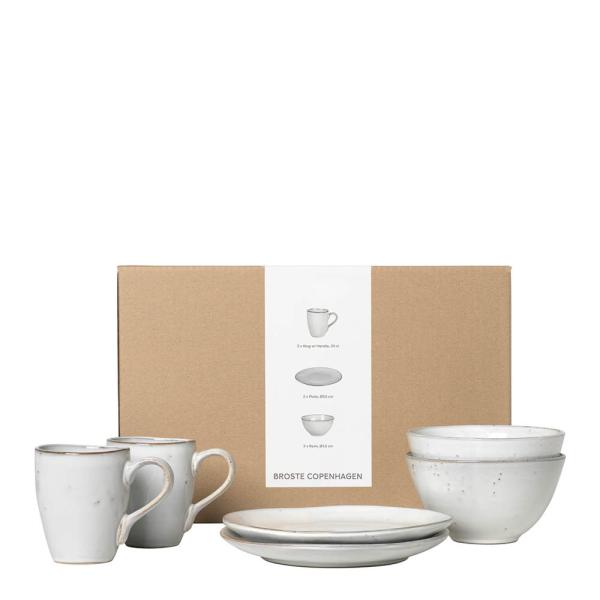 Nordic Sand frokostsett 6 deler