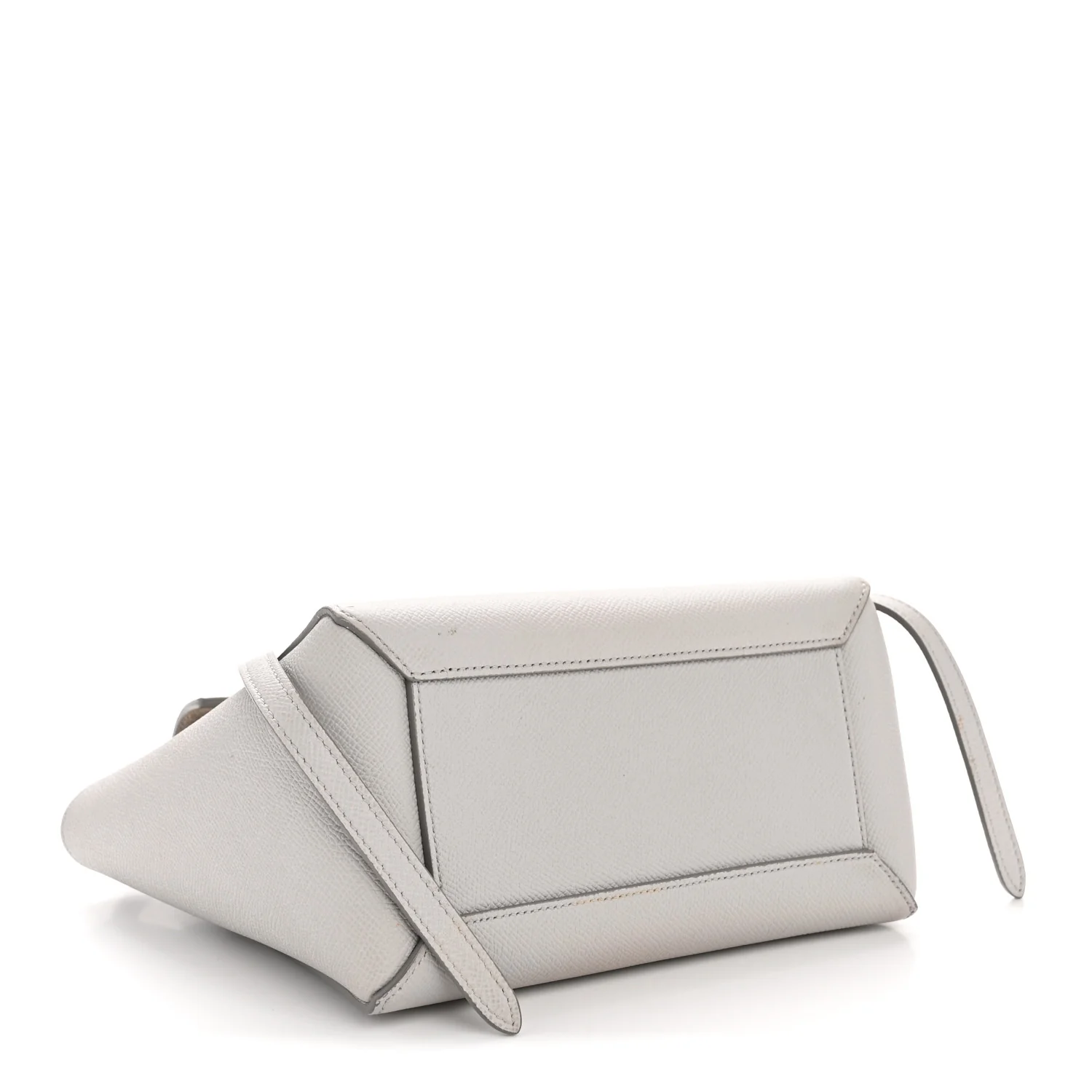 Grained Calfskin Nano Belt Bag Mineral