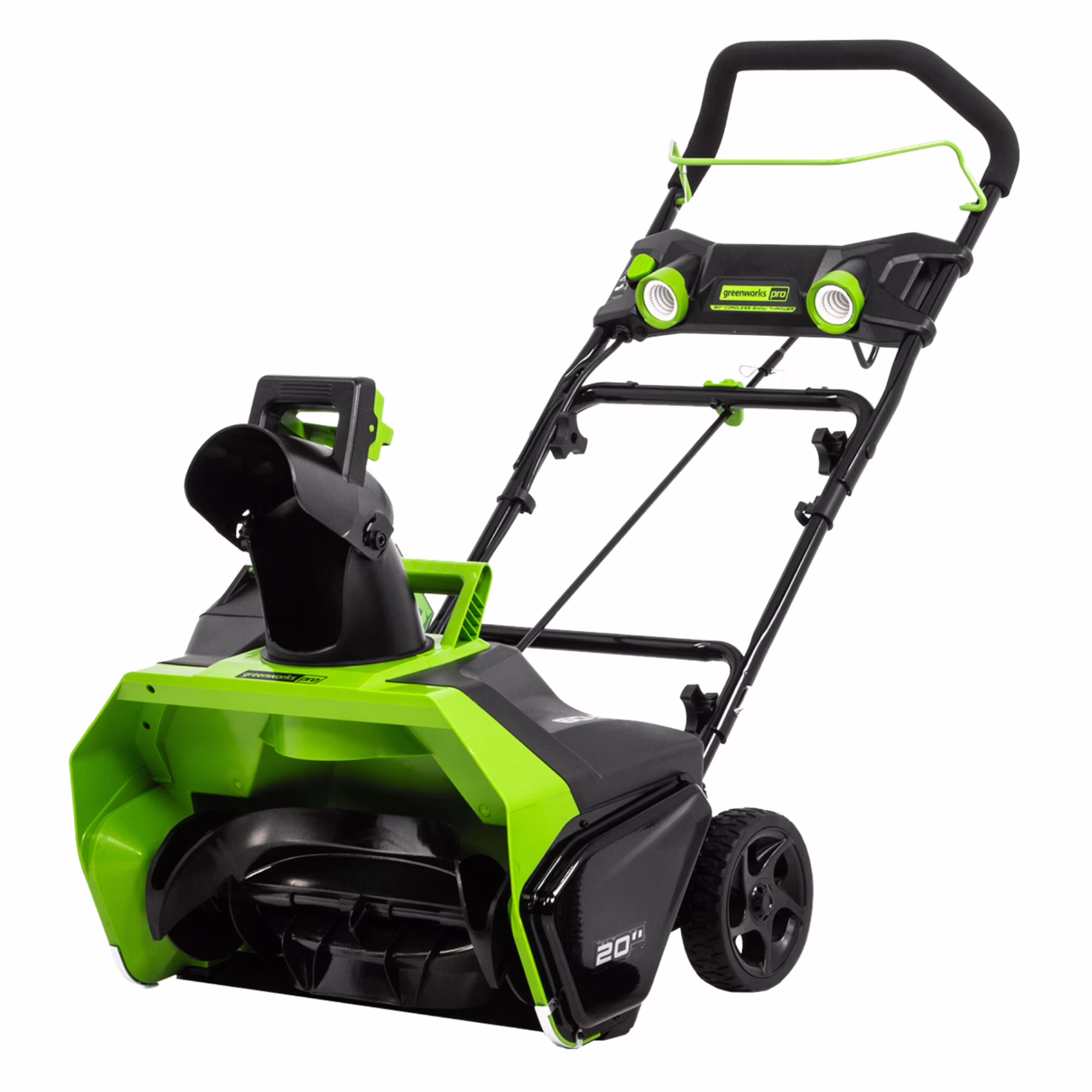 Greenworks Pro Snow Blower 20 in 60V Single - Stage Battery Powered Push Outdoor Equipment
