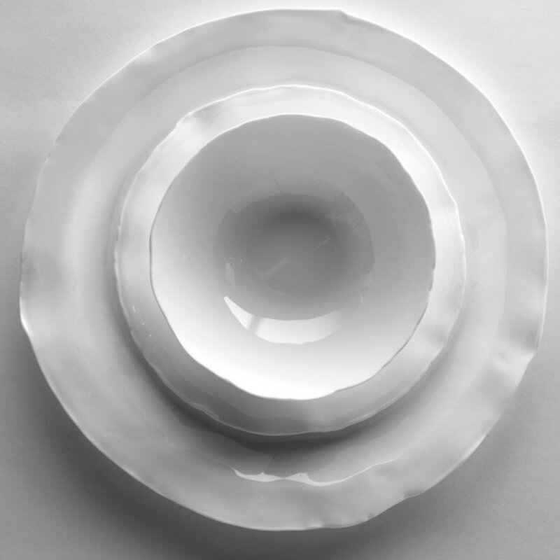 Perfect Imperfection serveringsfat M 30x30x2 cm hvit