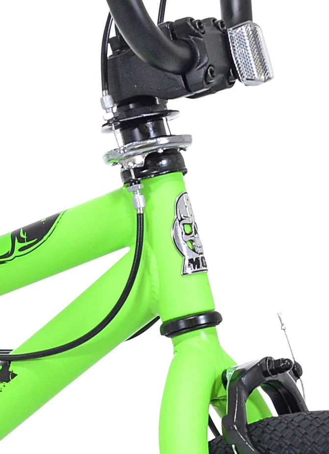 Madd Gear 20 inch Boy's Freestyle BMX Bicycle, Green Image 3