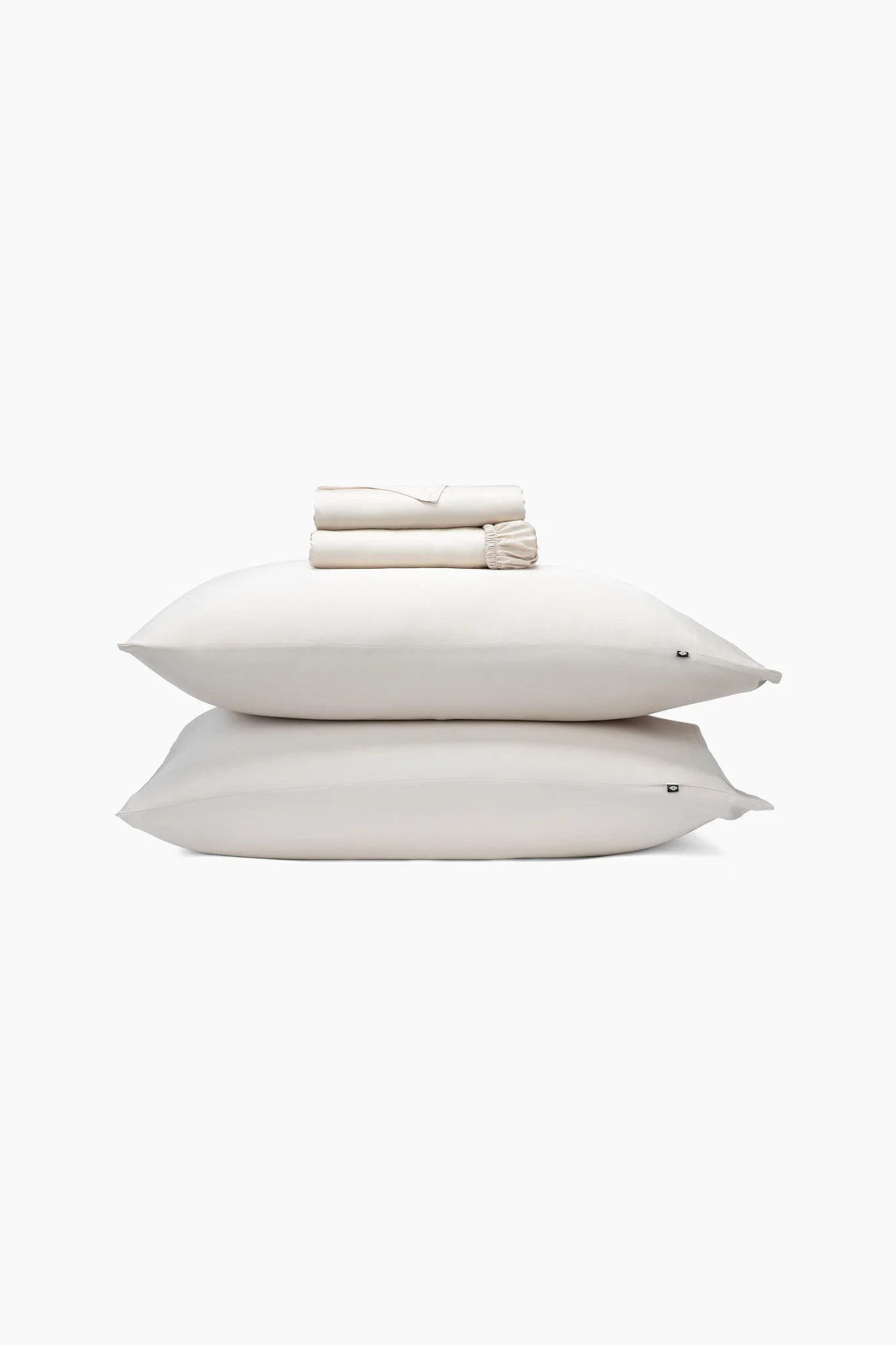 Bamboo Sateen Sheet Set in Champagne