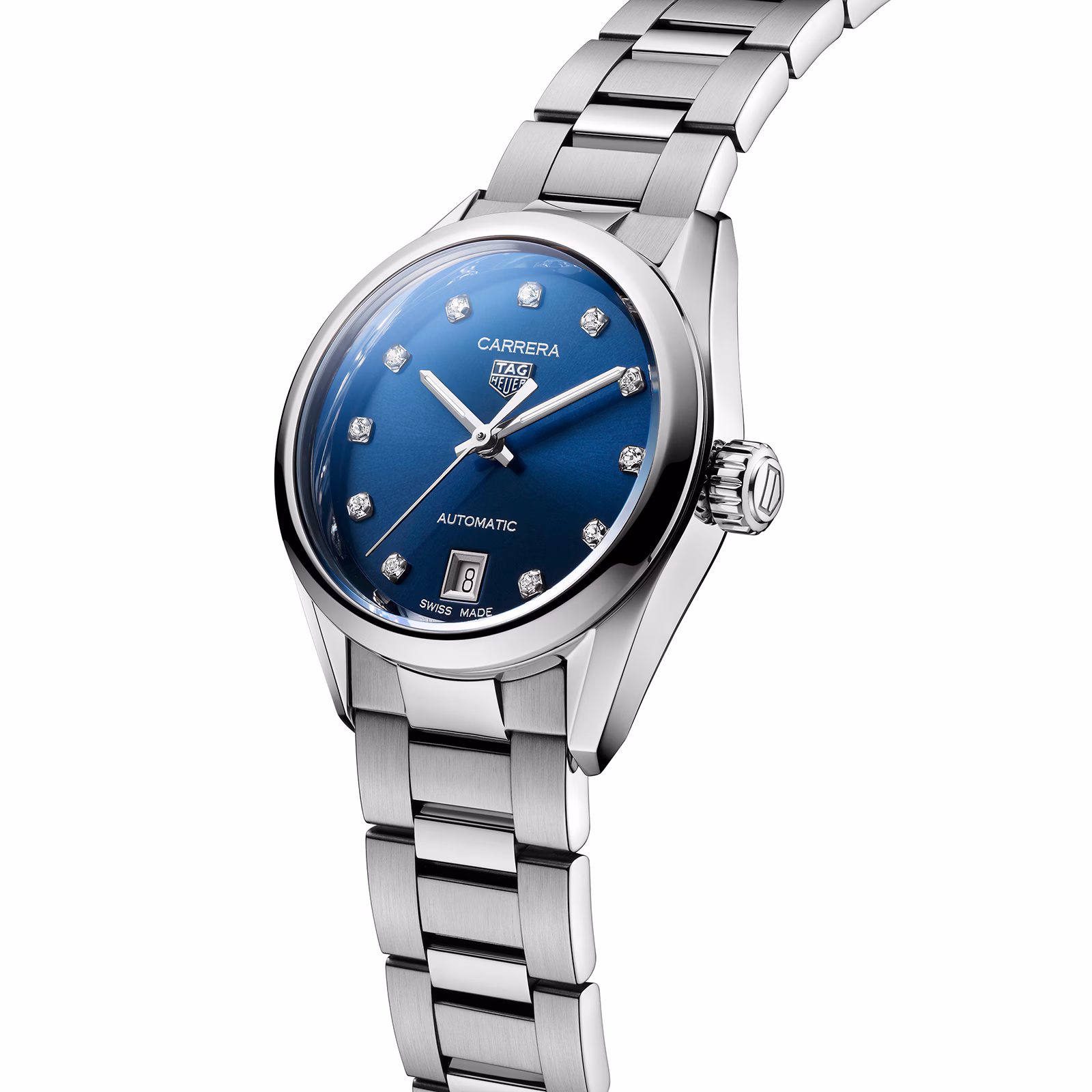 【Super Clone】TAG Heuer Carrera Three-Hand 29mm Automatic Ladies Watch WBN2413.BA0621