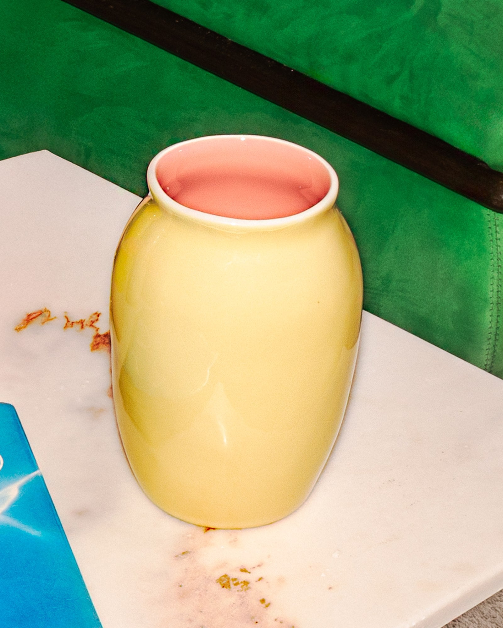 SOMBRA - VASE M YELLOW PINK