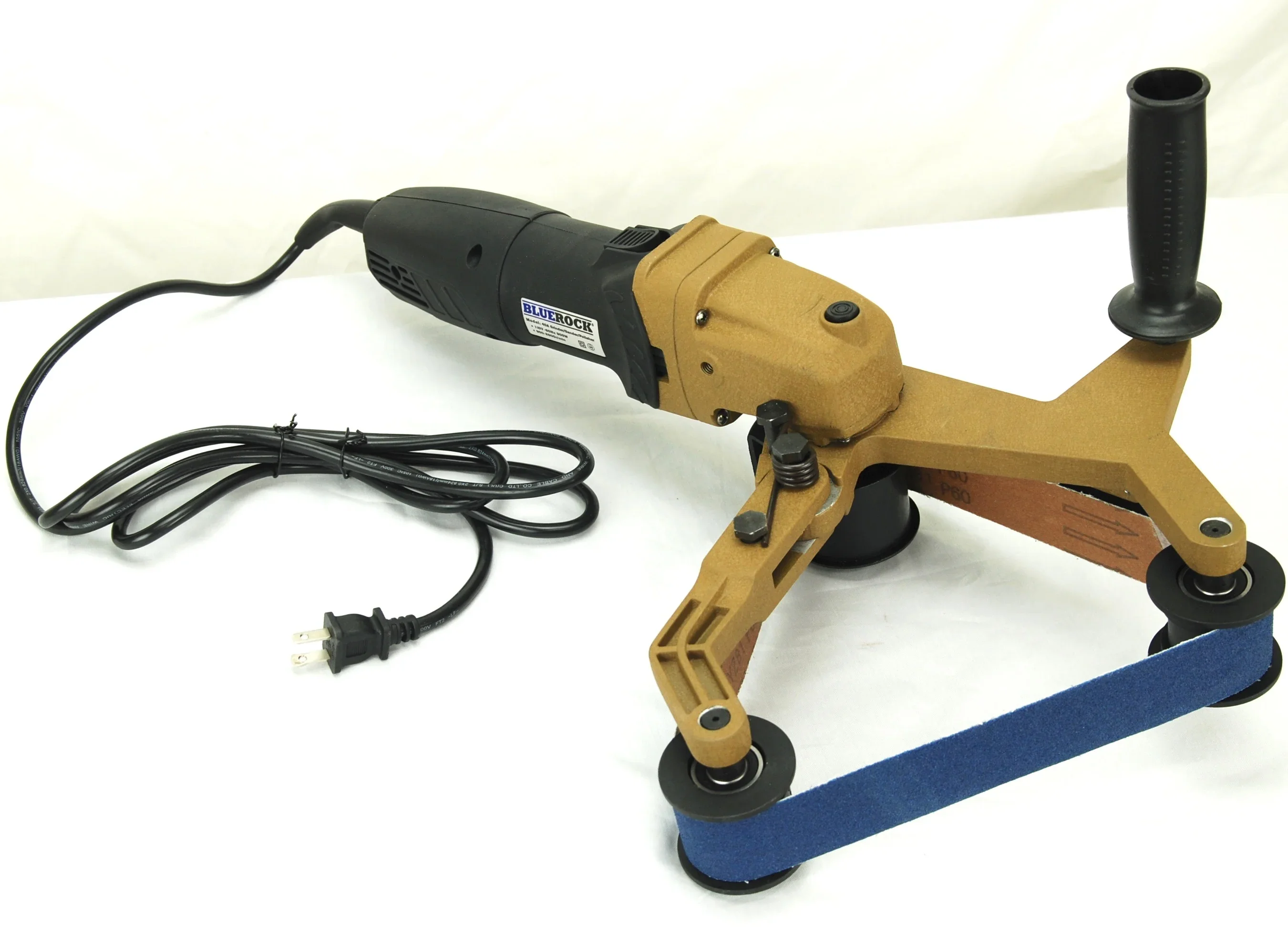 BLUEROCK  40A & 50 Belts Pipe Polisher Belt Sander (Belts fit Metabo) handrail pool fence exhaust stainless boat railing