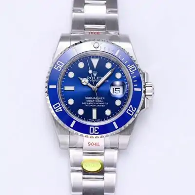 Rolex Submariner 116619LB-97209 Noob Factory V10 Blue Dial